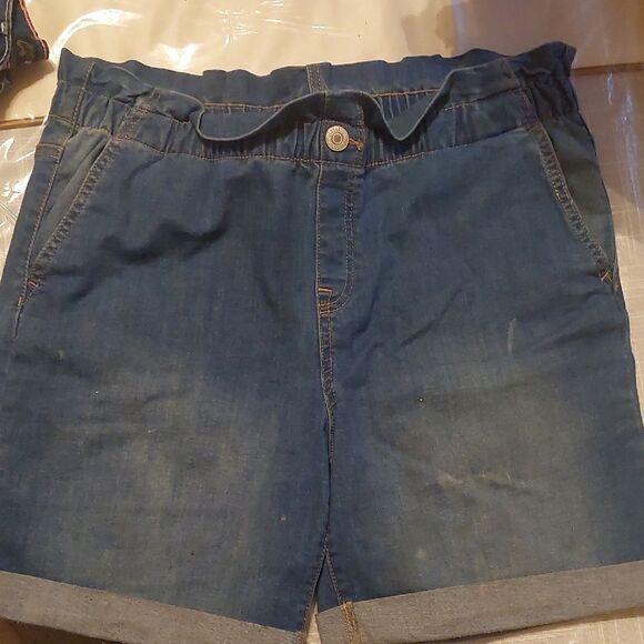 Girl Blue Denim Shorts - Picture 1 of 1